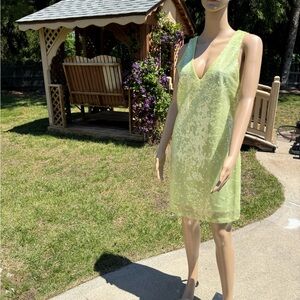 a new day Lime Green Sequin Mini Dress